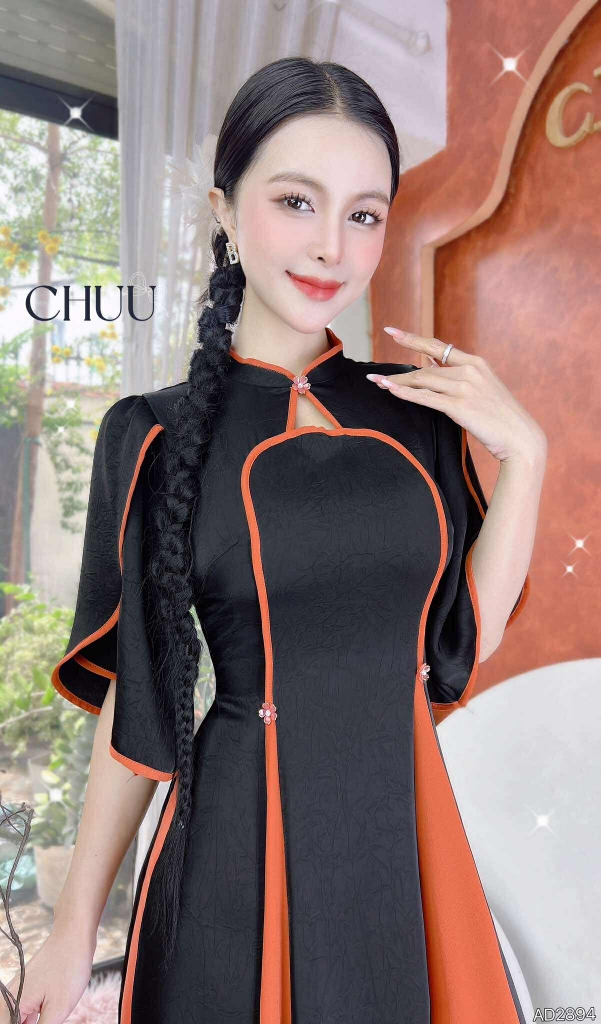 Áo Dài 2T+ Đình Tranh AD2894 (áo lẻ)