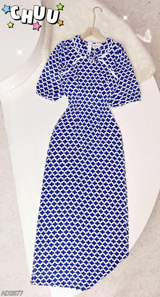 Áo Dài Mận Mận+PK AD2877 (áo lẻ)