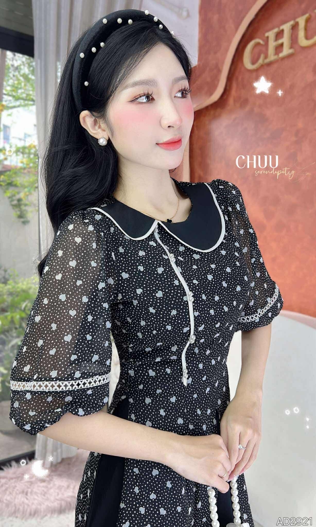 Áo Dài 4T Bi Bánh Gạo AD2921 (áo lẻ)