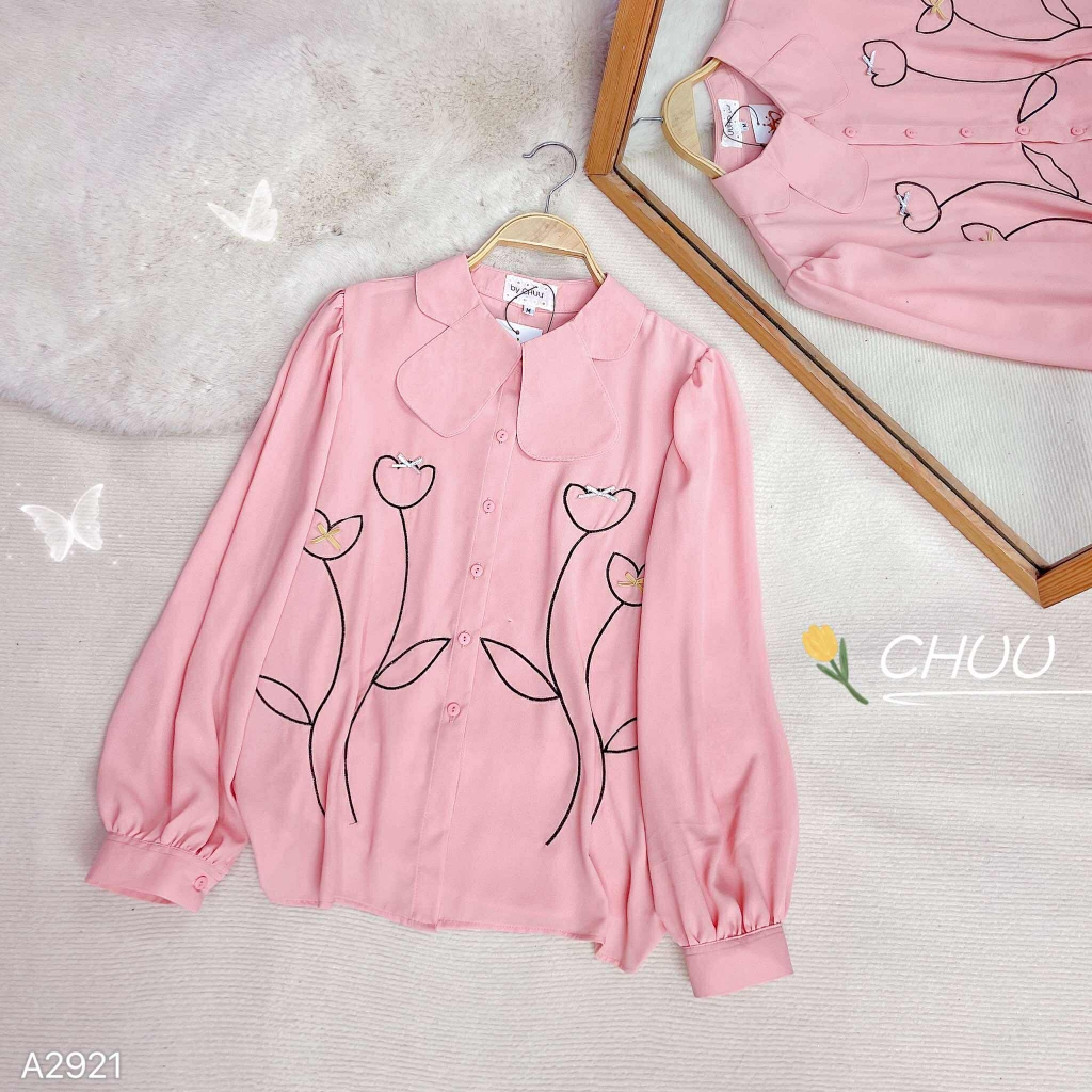 Áo Sơ Mi Tulip Thủy Tinh A2921