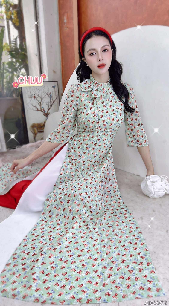 Áo Dài 4T Hawai AD2952 (áo lẻ)