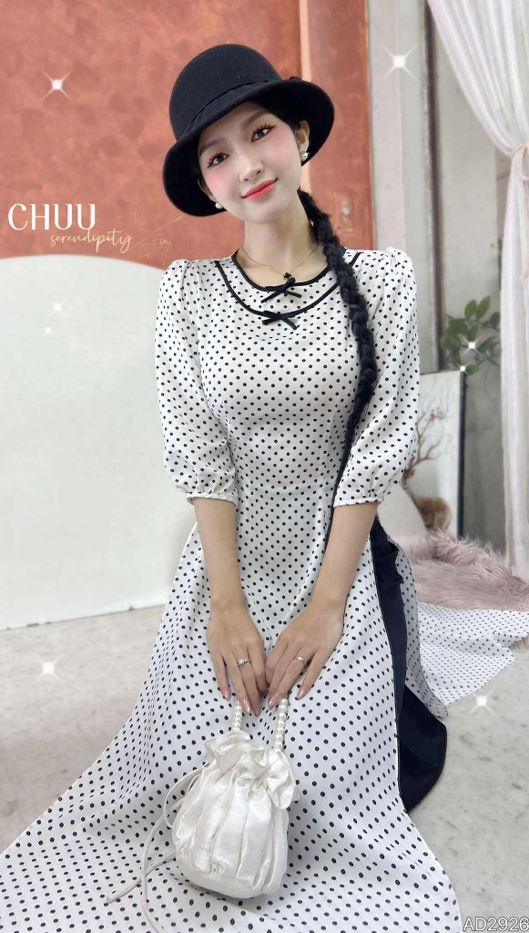 Áo Dài Quả Cầu Thủy Tinh AD2926 (áo lẻ)