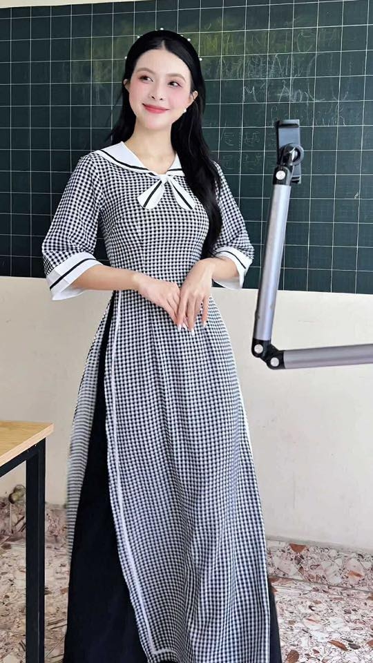 Áo Dài Hải Quân AD2933 (áo lẻ)