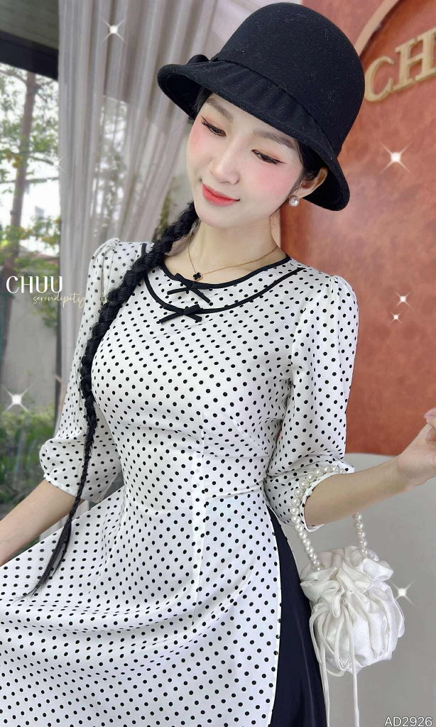 Áo Dài Quả Cầu Thủy Tinh AD2926 (áo lẻ)