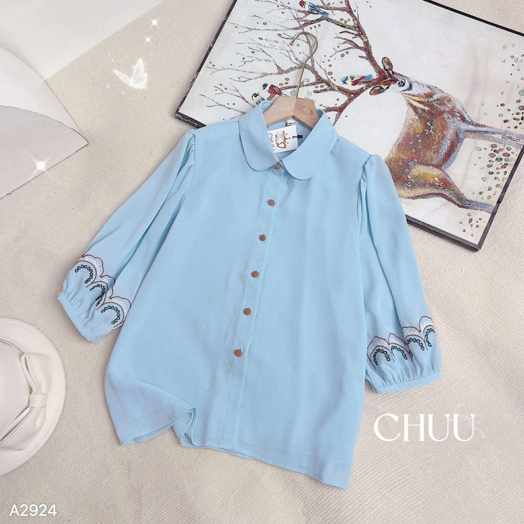 Áo Nút Bọc Đồi Núi A2924