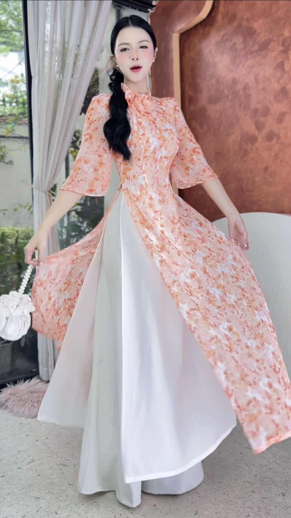 Áo Dài 4T Hawai AD2952 (áo lẻ)