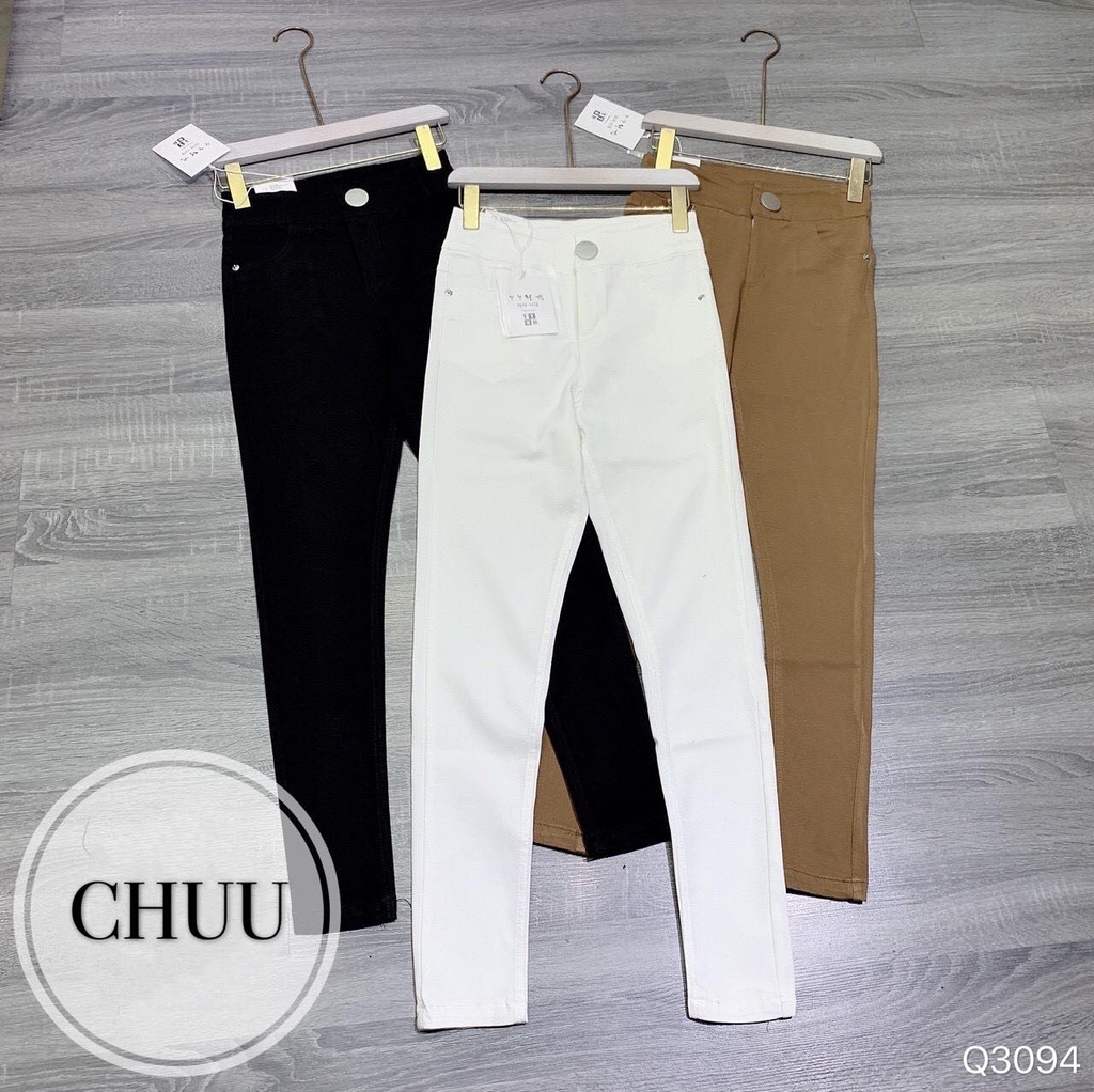 Quần Skinny Nút Bạc To Q3094