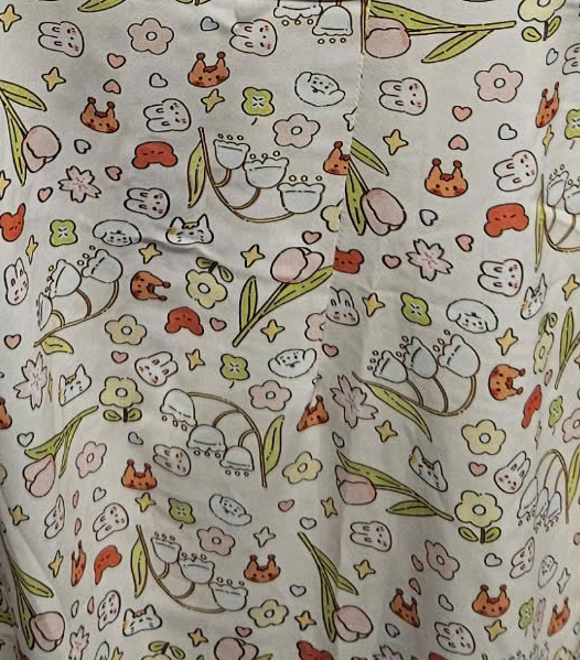 Áo Dài Nơ Chéo Nụ Tulip AD1613 (áo lẻ)