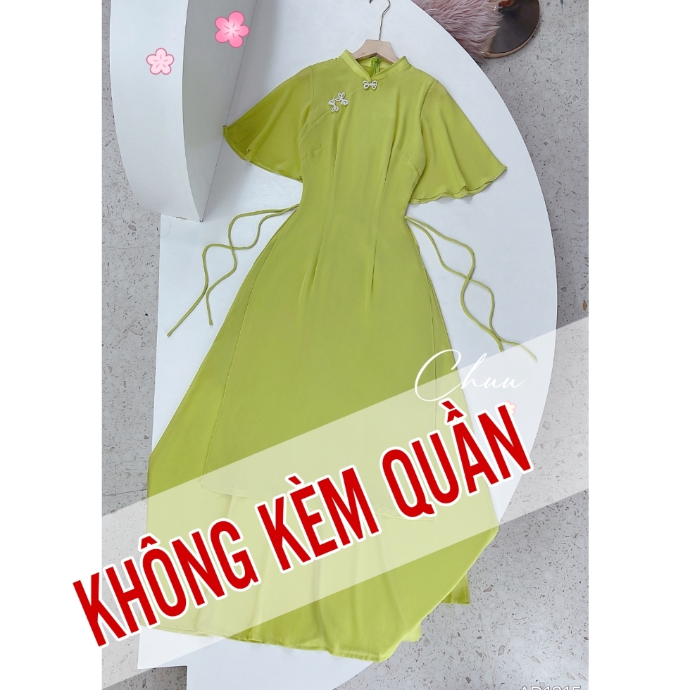 Áo Dài 4T Váy Chiffon AD1315 (áo lẻ)