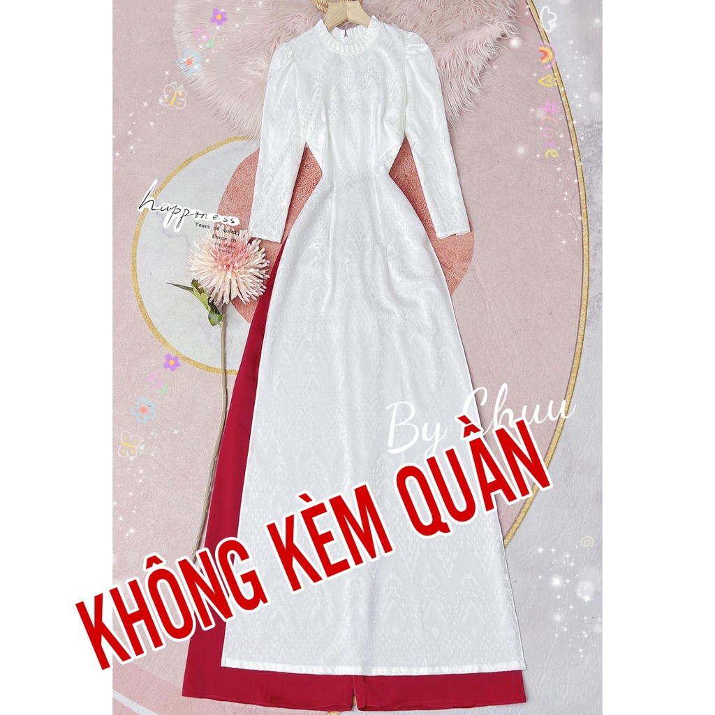 Áo Dài Cổ Li 2PH AD8021 (áo lẻ)