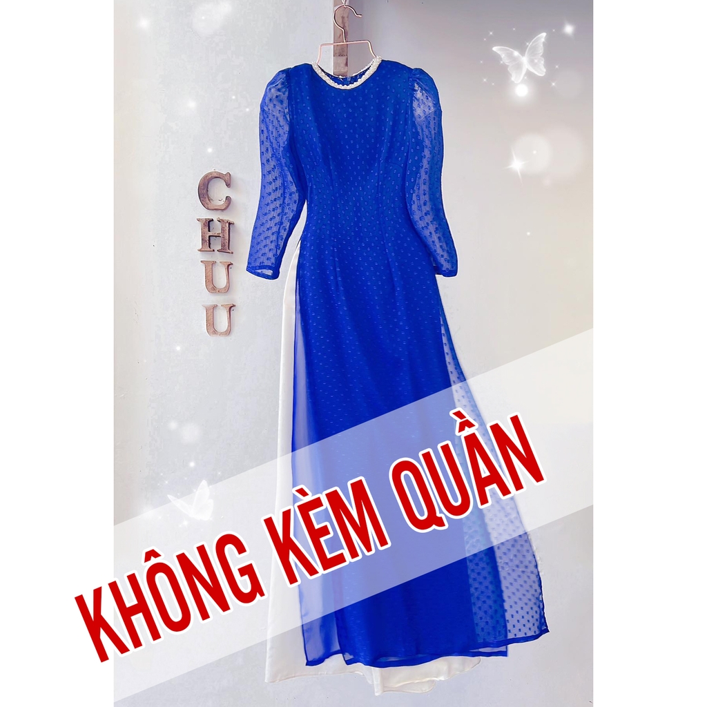 Áo Dài 4T Bông Tuyết Ngọc AD9177 (áo lẻ)