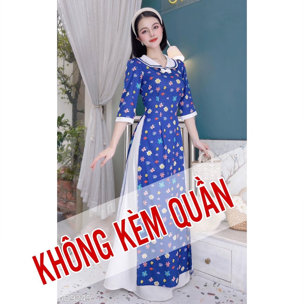 Áo Dài Cổ Nữ Sinh AD9245