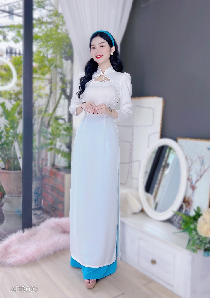 Áo Dài Lư Tác Giam AD8037 (áo lẻ)