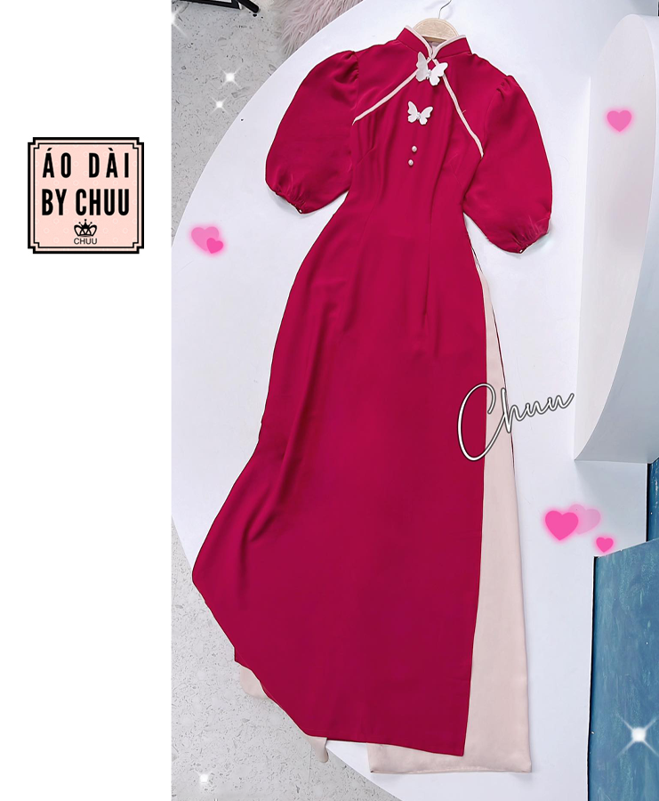 Áo Dài Hồ Điệp Bay AD1304 (áo lẻ)