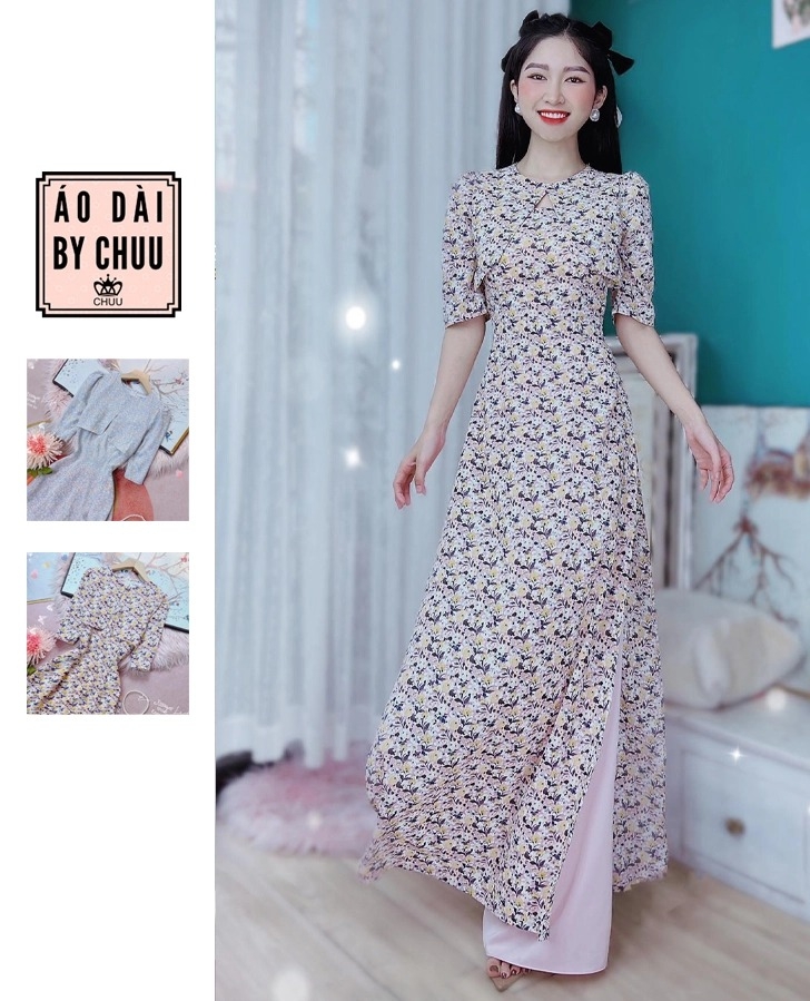 Áo Dài Giả Khoác AD9133