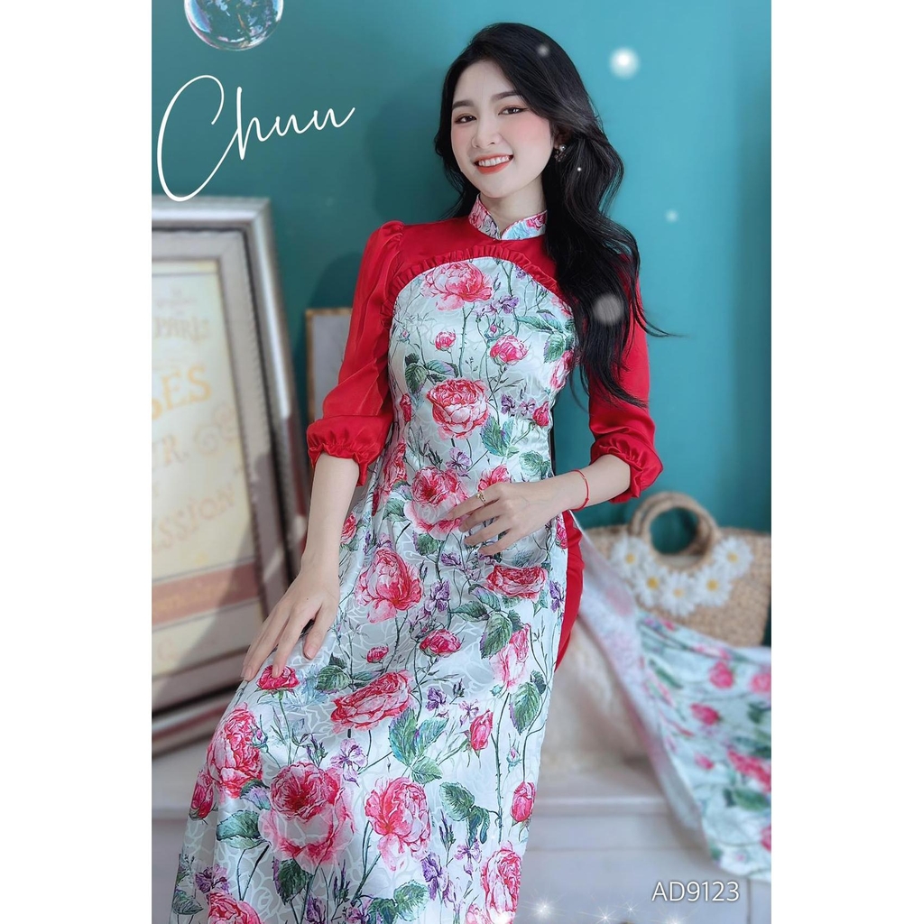 Áo Dài Hoa Chinadoll AD9123