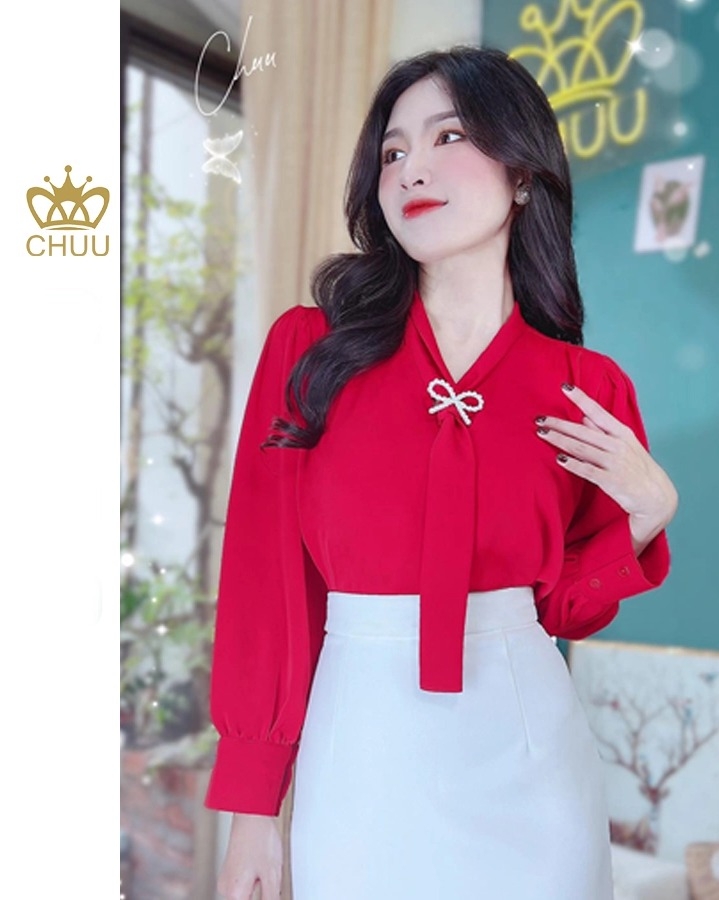 Áo Sơ Mi Lụa Lạnh Cavat A9231