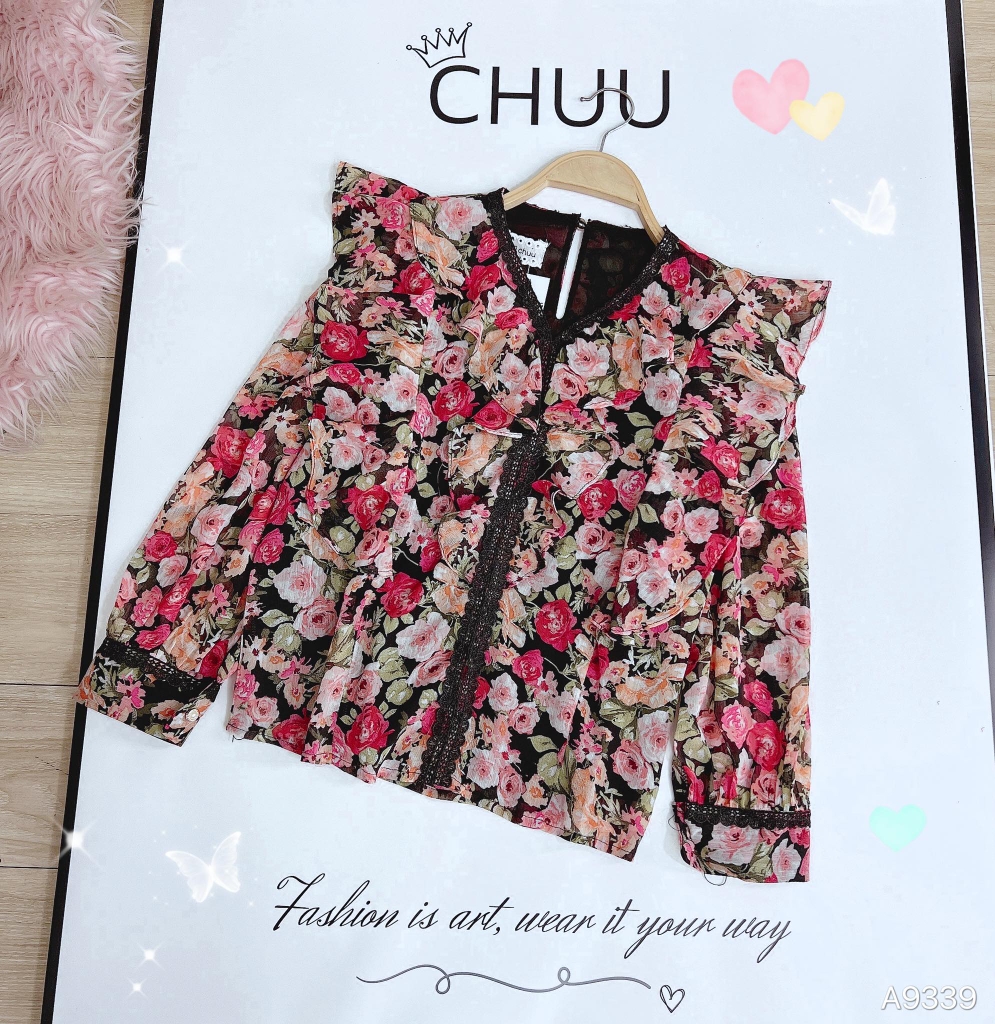 Áo Bèo Ren Vỏ Sò A9339