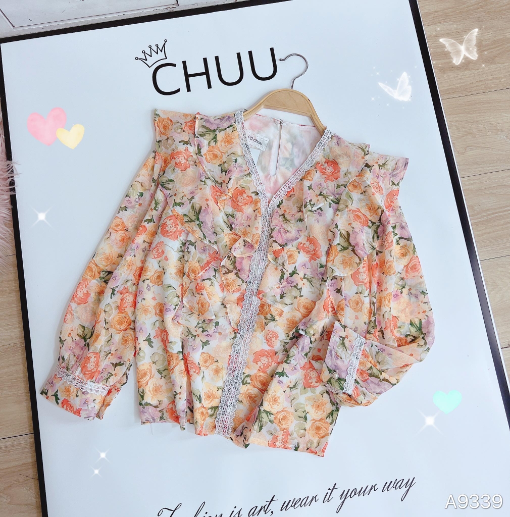 Áo Bèo Ren Vỏ Sò A9339