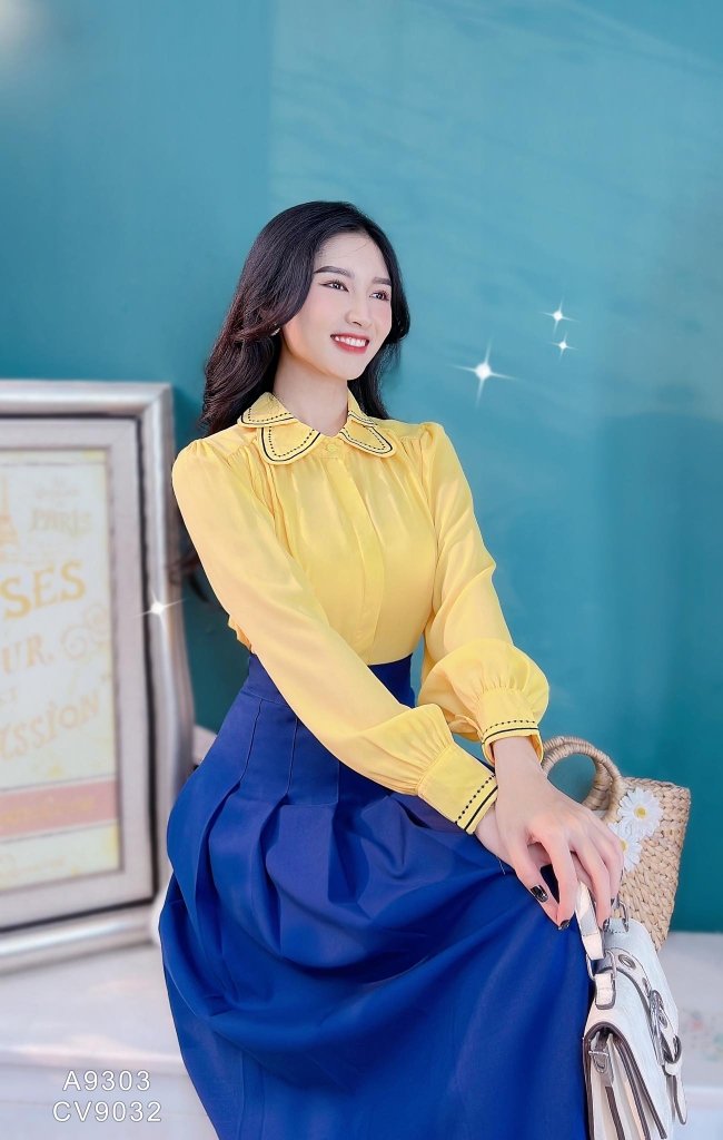 Áo Sơ Mi Chim Cánh Cụt A9303