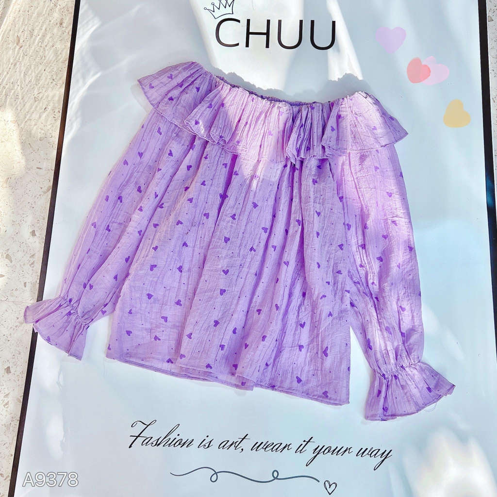 Áo Hoa Thô Nến LiTi A9378