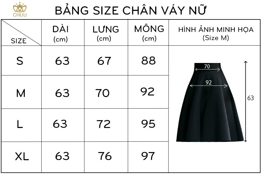 Chân váy Công Sở 2 Li V CV5026