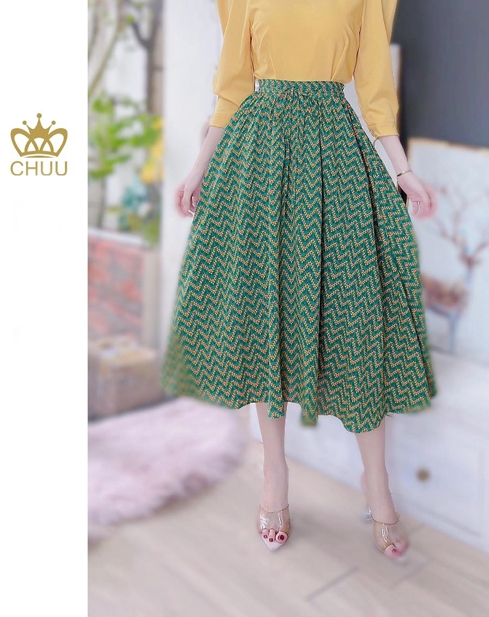 Điểm danh những chiếc váy đầm xòe họa tiết cực mốt cho quý cô sành điệu -  Thời trang - Việt Giải Trí