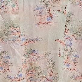 Áo Dài Bướm Đổi Màu AD2738 (áo lẻ)