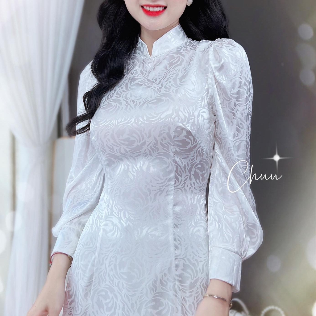Áo Dài Cổ 2P Tay Loli (áo lẻ)