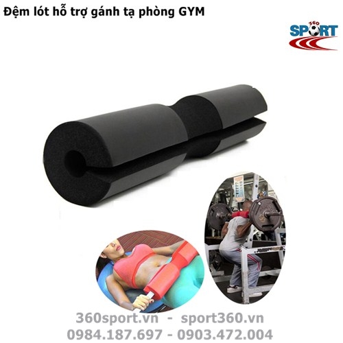 Đệm lót hỗ trợ gánh tạ phòng gym