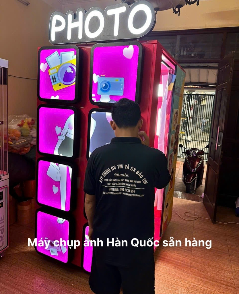 Chụp ảnh photobooth