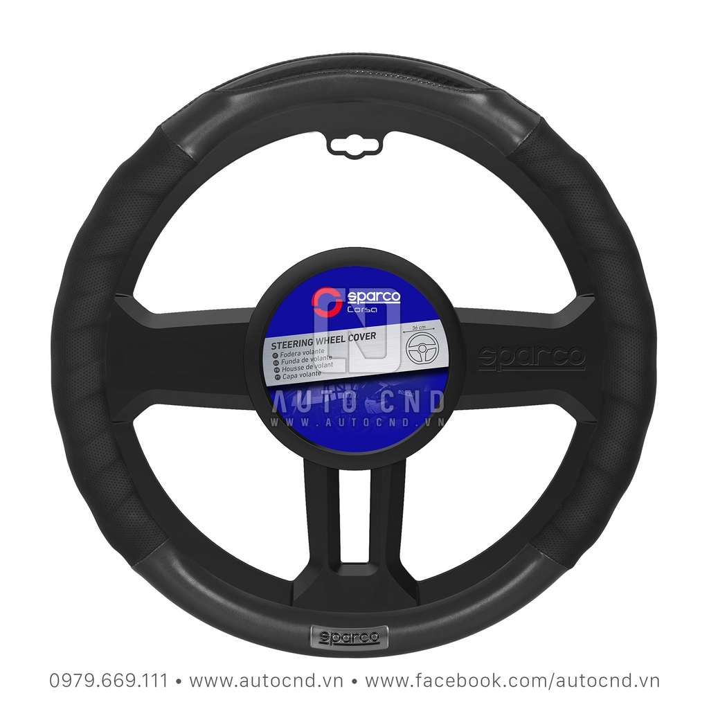 Bọc Vo Lăng Sparco Y Cnd 105bk Tặng Vi Da Auto Cnd Phụ Kiện Xe Hơi
