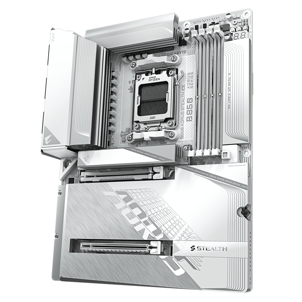 Mainboard Gigabyte B850 AORUS STEALTH ICE DDR5