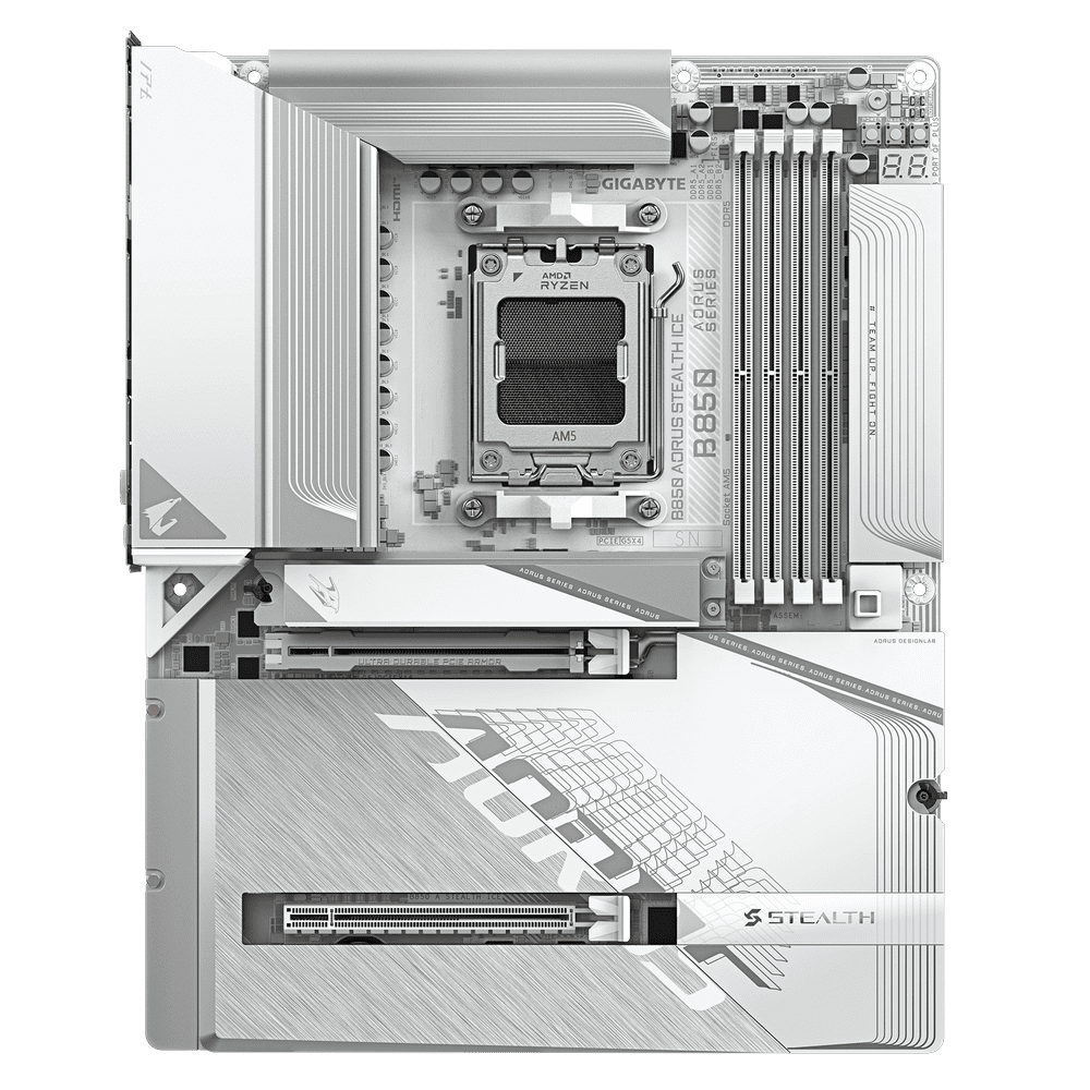 Mainboard Gigabyte B850 AORUS STEALTH ICE DDR5