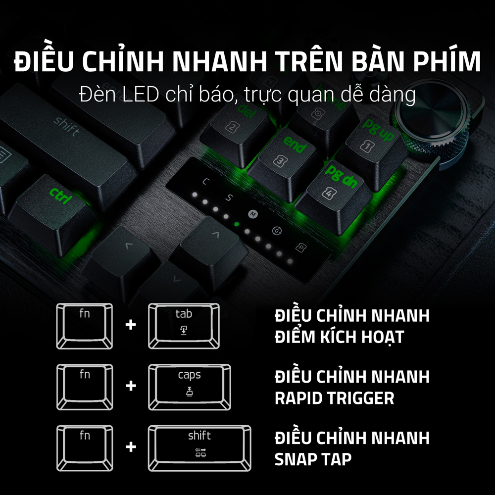 Bàn phím cơ Razer Huntsman V3 Pro 8KHz NiKo Edition Analog Optical RZ03-05521500-R3M1