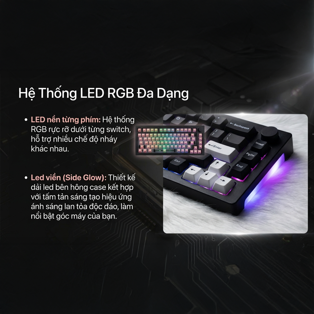 Bàn phím cơ AKKO 5075S RGB Hotswap (AKKO Sw)