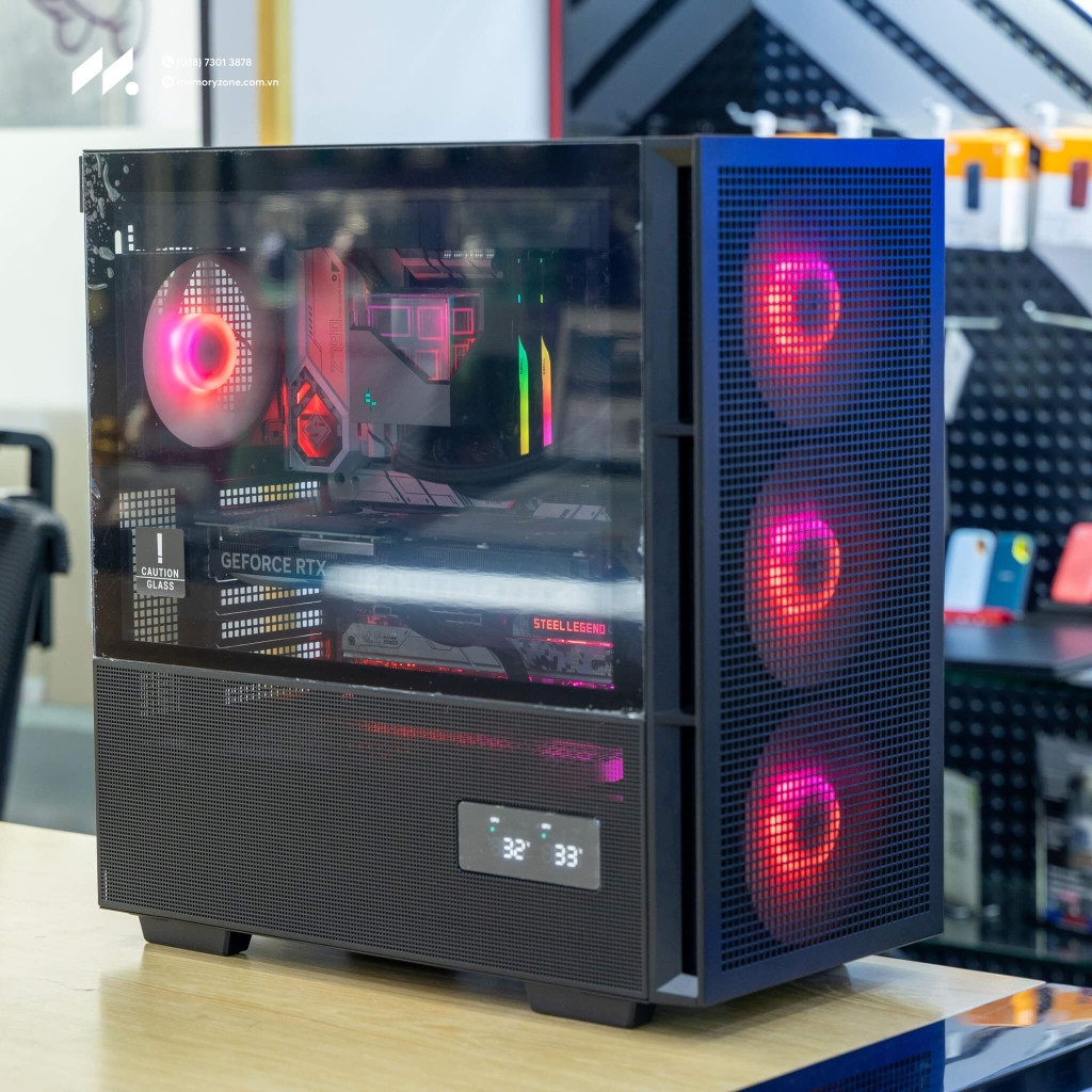 PC GAMING-AAA U5-4070S ( Ultra 5 245K, RTX 4070 SUPER 12GB, Ram 32GB, SSD 500GB, 850W)