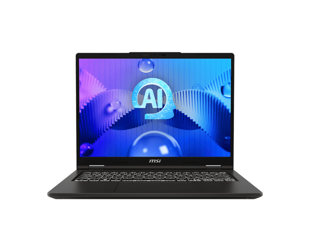 Laptop MSI Venture OLED A14 AI+ A3HMG-004VN (Ryzen AI 5 340, AMD Radeon, Ram 16GB DDR5, SSD 512GB, 14 Inch OLED 2K8 120Hz 100% DCI-P3)