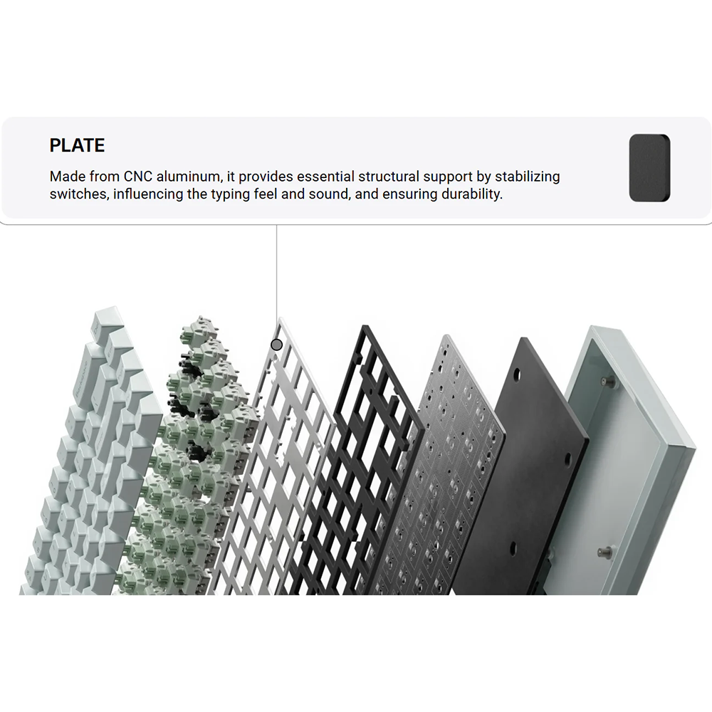 Bàn phím cơ Keychron Q16 HE 8K All Ceramic RGB Hotswap Rapid Trigger (Magnetic Sw)