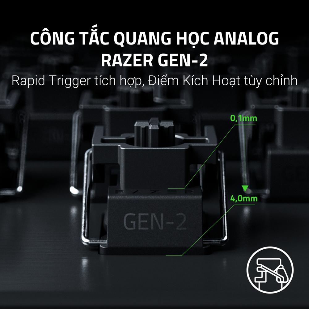 Bàn phím cơ Razer Huntsman V3 Pro 8KHz NiKo Edition Analog Optical RZ03-05521500-R3M1