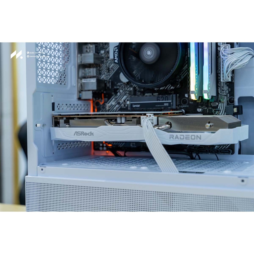 PC ST Gaming R5-6600 WHITE ( R5-4650G, RX 6600 8GB, RAM 16GB, SSD 500GB, 650W, WIN11 )