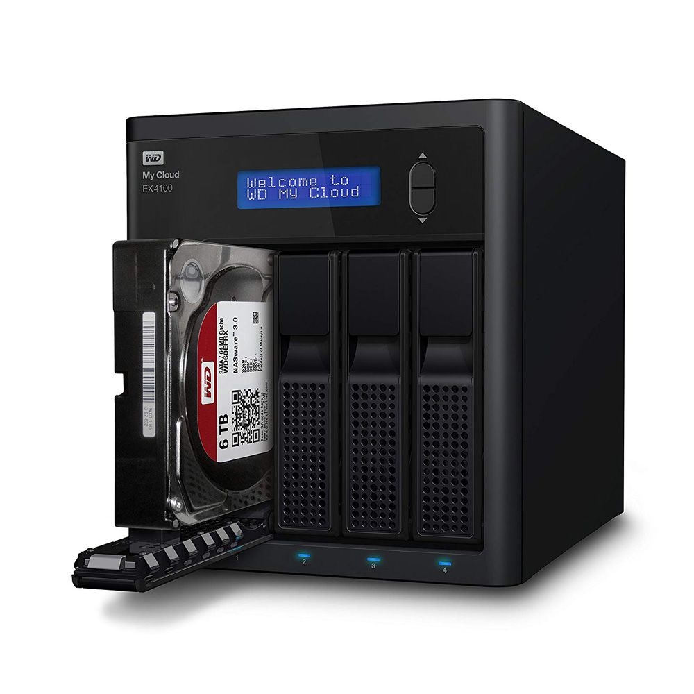 Thiết bị lưu trữ mạng NAS WD My Cloud EX4100 WDBWZE0000NBK-SESN