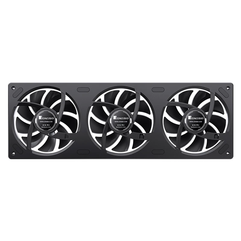 Quạt tản nhiệt JONSBO ZA-360BR ARGB PWM Black 360mm (Fan Ngược)