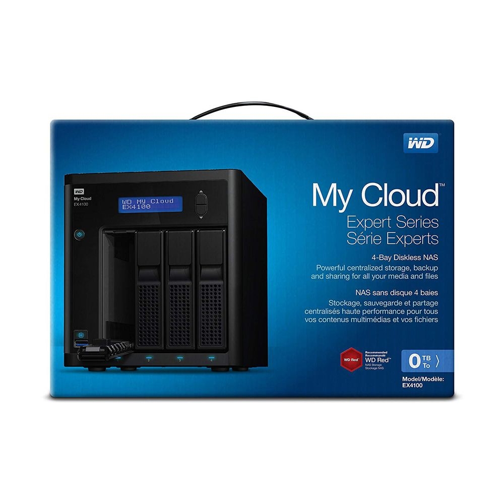 Thiết bị lưu trữ mạng NAS WD My Cloud EX4100 WDBWZE0000NBK-SESN