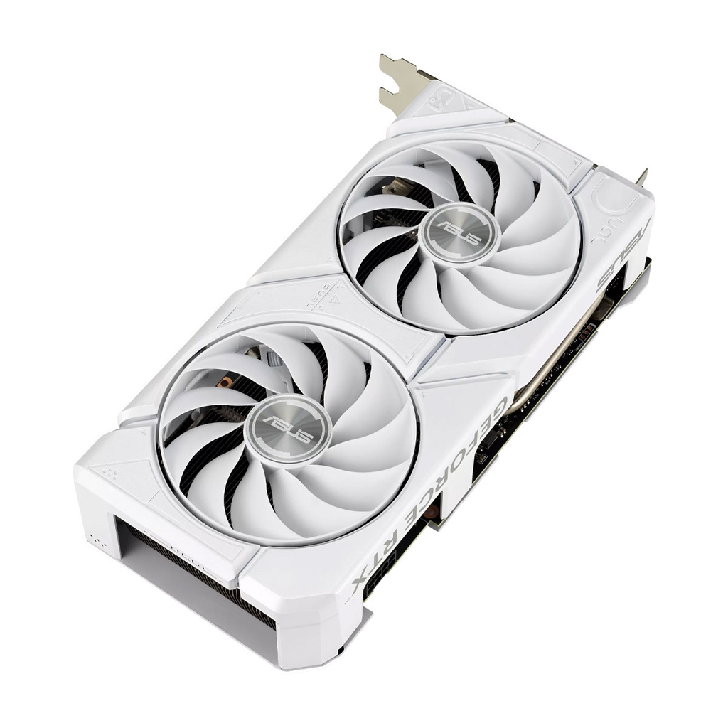 VGA Asus Dual GeForce RTX 4060 EVO White OC Edition 8GB GDDR6 DUAL-RTX4060-O8G-EVO-WHITE