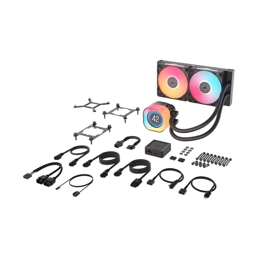 Tản nhiệt nước AIO Corsair iCUE LINK TITAN 240 RX RGB LCD Black CW-9061022-WW