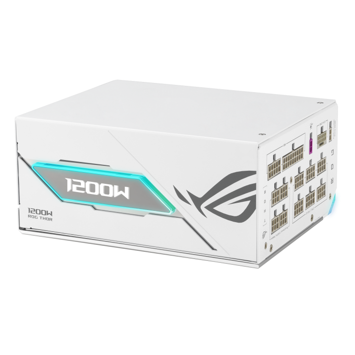 Nguồn máy tính Asus ROG THOR 1200W Platinum III White Edition 80Plus Platinum