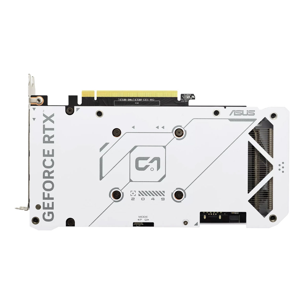 VGA Asus Dual GeForce RTX 4060 EVO White OC Edition 8GB GDDR6 DUAL-RTX4060-O8G-EVO-WHITE