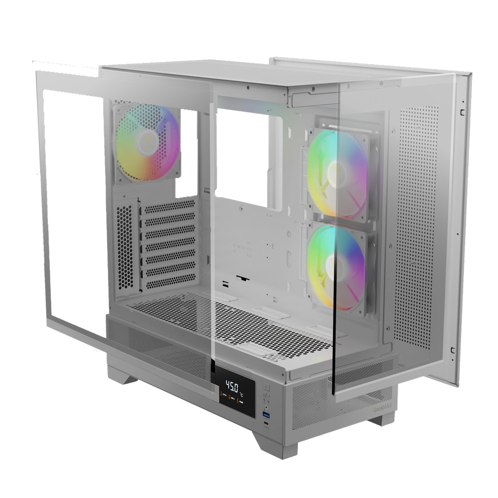 Case máy tính Gamdias Atlas M1 White CAATLASM1WHGA