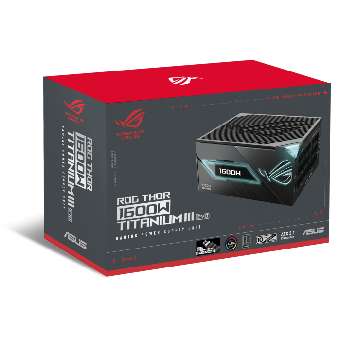 Nguồn máy tính ROG Thor 1600W Titanium III EVO (ROG Equalizer)